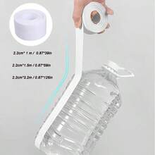 1入 浴室淋浴洗手槽浴缸密封膠帶 PVC 自黏防水防霉牆貼，適用於浴室、洗手槽、浴缸、馬桶、廚房用品、廚房配件、廚房工具、泳池配件、居家裝飾 - 多款式 - 查看 9