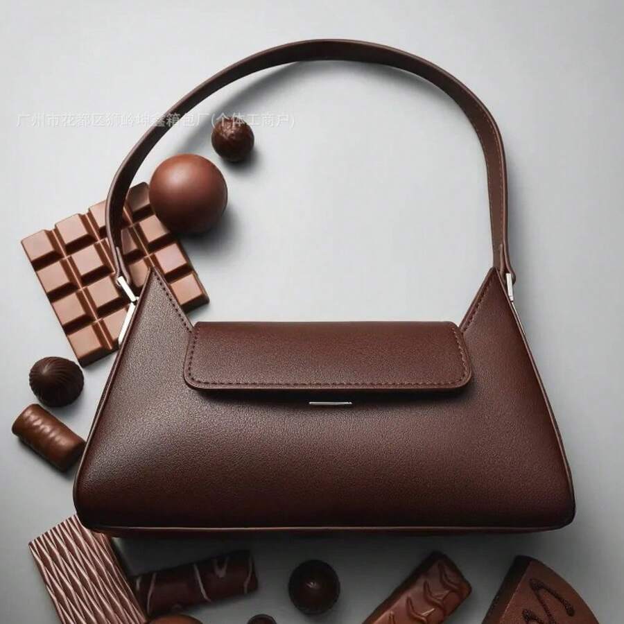 Women Shoulder Bags - Coffee - View 1
