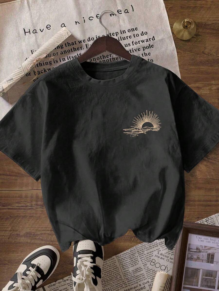 Women T-Shirts - Black - View 1