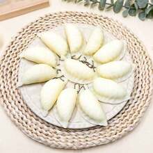 1pc. Creative Cute Realistic Dumpling Soft Squeeze Toy Stress Relief Fun Gift Pendant, Cheese Squishy, Squishy Dumpling, Fidget, Squishy - A - View 5