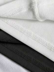 Chaqueta delgada de terciopelo negro para mujer, chaqueta de manga larga con cierre de cremallera de estilo casual y ajuste ceñido para el otoño - Blanco 3 - Ver 3