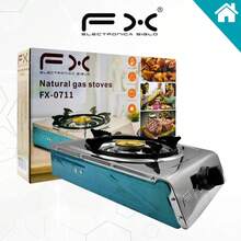 Cocina de gas con parrilla, llama regulable para una distribución uniforme del calor, colores exclusivos, construcción duradera de acero inoxidable, controles giratorios para un fácil manejo, opciones de parrilla simple o doble disponibles. - Tipo de Enchufe A USA (110-127V) - Ver 5