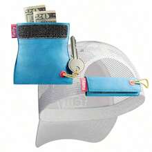 Attachable Storage Pocket Hats - Store Cash, Gum, Keys, Pencils, Pens, Tees, Etc. (Retro) NSAB - Retro - View 3