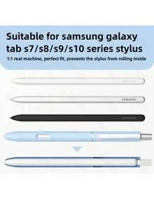 Galaxy Tab S7/S8/S9 Plus S10 Ultra Stylus Pen Protective Case/Tablet Stylus Pen Sleeve/Pen Cover - Multicolor - View 7