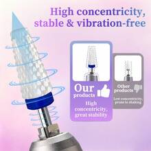 1pc Nail Drill Bit Professional Nail File For Gel Removal - Multicolor - View 7