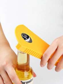 1pc Multi-Function Twist Cap Opener, Non-Slip Effortless Lid Remover, Kitchen Gadget, Can Opener, Bottle Cap Opener, Suitable For Kitchen Tools - View 7