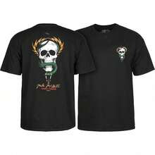 Camiseta Powell Peralta Mike McGill con diseño de calavera y serpiente GUD1 - Blanco - Ver 4