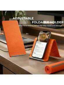 The Bendmaster Pro 通用折疊手機支架,便攜式折疊設計,可纏繞並固定在筆記型電腦、桌面、床邊,適用於折疊手機配件 - 常規款 - 查看 5