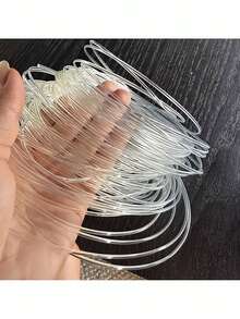 1pc Transparent Fishbone Shaping Ribbon - Fishbone Ribs For Sewing & Knitting Crafts, 2mm Width X 10m Length - Durable Structuring Ribbon Suitable For Wedding Dresses, DIY Bags, Hats, Doll Accessories - Smooth Texture For Delicate Trim & Internal - View 6