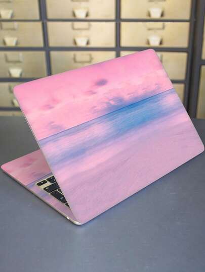 ملصقات جلد كمبيوتر محمول 2 قطعة بمقاس 15.35*10.63 بوصة، مناسبة لأجهزة HP وApple وCompaq بحجم 15.6 بوصة إلى 16 بوصة، طباعة نمط DIY مقاومة للخدش وواقية