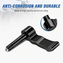 nilight Universal CNC Aluminum Motorcycle Thumb Throttle Assist Adjustable Cruise Control Handlebar Accelerator Wrist Relief For ATV Dirt Bike Scooter, Gift For Father Boyfriend - D - View 4