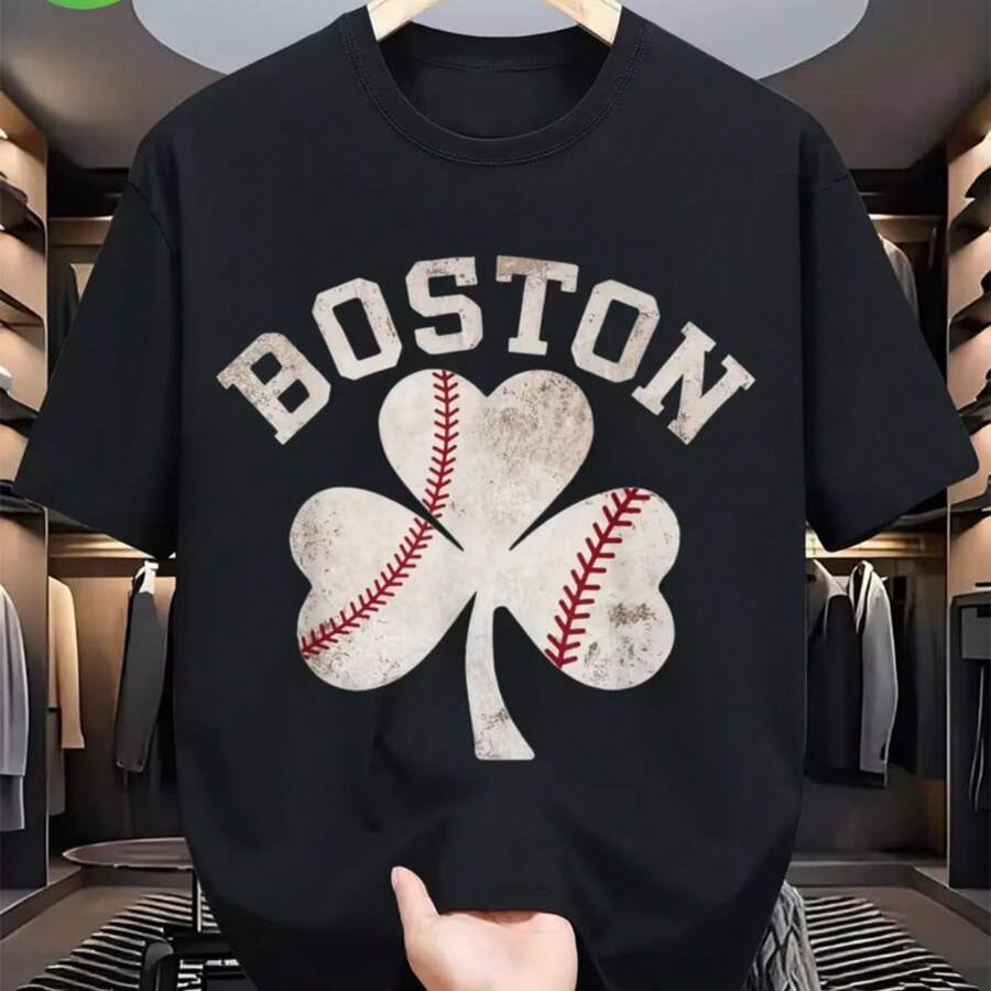 Camiseta impresa para hombres y mujeres - Negro - Ver 1