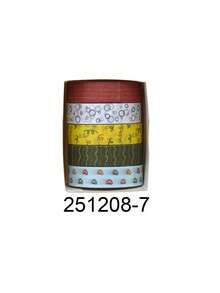 5 Rolls Washi Tape Set, Geometric Striped Grid Pattern Decorative Masking Tape For Scrapbooking Journaling, Bullet Journal Planner Decoration, DIY Craft Stationery Supplies, Decorative Adhesive Art Tape - Sets - View 18