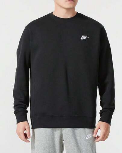  Nike Sportswear Club 起絨圓領套頭無帽衛衣 男款