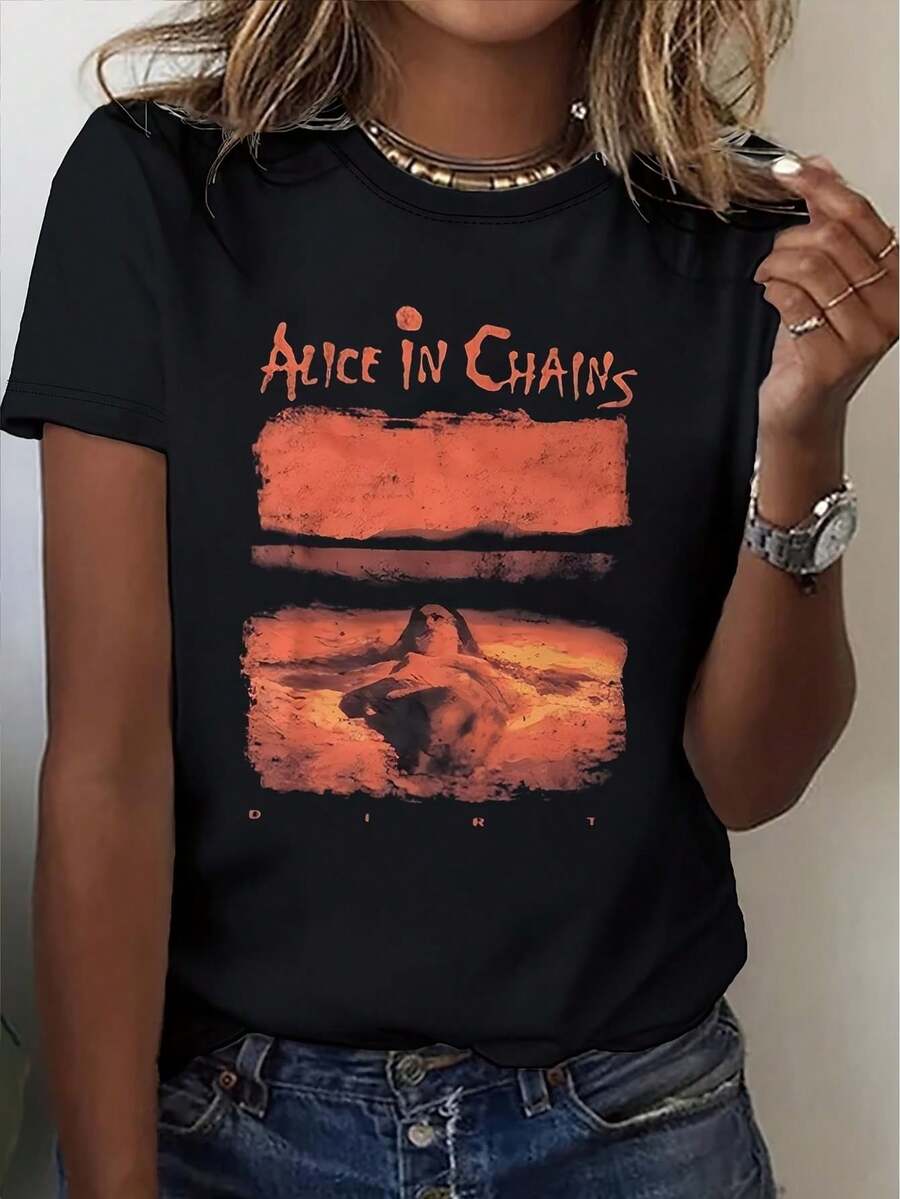 Women T-Shirts - Black - View 1