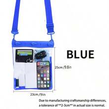 1pc Swimsuit Wet Bag With Built-In Towel, Washable Oxford Cloth Wet/Dry Bag With Handle And Zipper, Suitable For Beach, Pool, Gym And Damp Clothes, Unisex - Multicolor - View 13
