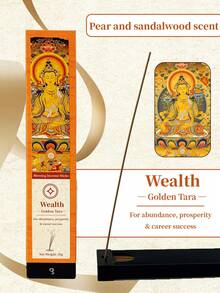 20g Segens-Räucherstäbchen, orientalische Räucherstäbchen, entsprechend Reichtum, Seelenfrieden, Weisheit, Liebe und Glück, geeignet für Meditation, Heimgebrauch und bedeutungsvolle spirituelle Geschenke, Abschlusszeit, Vatertags-Geschenkideen. - Orientalisches Segensräucherwerk - Übersicht 15