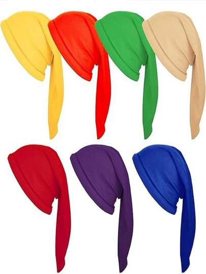 Halloween Dwarf Hat, Dwarf Costume Hat, Gnome Hat, Christmas Party Hat, Fairy Tale Costume Hat, Red, Green, Orange, Purple, Yellow, Blue, Brown, Suitable For Ages 6+.