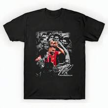 Mohamed Salah The Moment T-Shirt (3) unisex de la de algodón puro de alta densidad de 220 g. C-AmiS-eta uniS-ex 100 % aL-Godón de - Tejido de alta densidad. Apta para todo tipo de perS-onas, ya sean mujeres o hombres. Tejido duradero de alta C-Alidad apto para todas las estaciones, suave al tacto pero duradero. Tops transpirables. Conjuntos de otoño para mujer. Conjuntos de vaC-Aciones para mujer. Disfraz de Halloween para mujer. - Negro - Ver 6