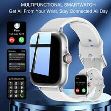 Popular Unisex Smartwatch, Calorie Tracking, Multiple Sports Modes, Alarm, Phone & Message Notifications, 250mAh, Compatible With Android And IOS - Multicolor - View 12