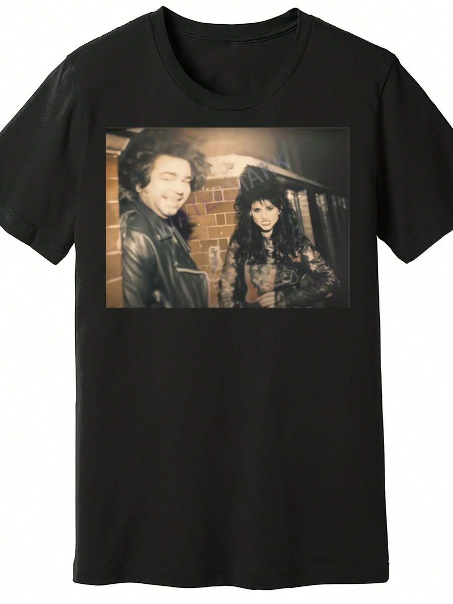 T-shirt retrò "What We Do in Shadows" per uomo e donna - 100% cotone morbido, unisex, con l'iconica stampa di Laszlo, casual streetwear, regalo ideale per i fan, lavabile in lavatrice, perfetta per l'uso quotidiano e per tutte le stagioni (vestibilità regolare), ampia e comoda, stile y2k. - Indietro - Visualizzare 1