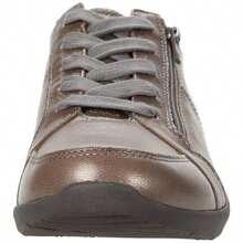 Vionic Abigail Women's Lace-Up Arch Supportive Shoe - 錫金屬色 + 9 - 查看 6