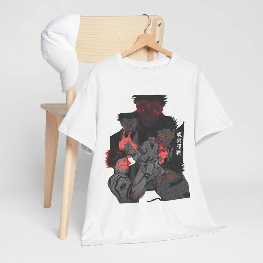 Camisa de expansión del dominio Sukuna, J1ujutsu Kaisen Sukuna T1EE, camisa de anime MalevoL1ent Shrine, gráfico manga Sukuna T1EE, anime streetwear220g Cla-ssic Cotton T-Shirt - UniS-ex - The Shirt You A-lways NeededSuitable for all people, whether woM-en or M-enhigh-quality durable fabric suitable for all seans,ft to the touch but built to lastBreathabletops woM.en fall outfiT.S for woM.en vaC.Ation outfiT.S woM.en Easter, St. Patrick's Day costume - Blanco - Ver 1