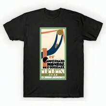 Uruguay 1930 World Cup T-Shirt unisex de la de algodón puro de alta densidad de 220 g. C-AmiS-eta uniS-ex 100 % aL-Godón de - Tejido de alta densidad. Apta para todo tipo de perS-onas, ya sean mujeres o hombres. Tejido duradero de alta C-Alidad apto para todas las estaciones, suave al tacto pero duradero. Tops transpirables. Conjuntos de otoño para mujer. Conjuntos de vaC-Aciones para mujer. Disfraz de Halloween para mujer. - Negro - Ver 6