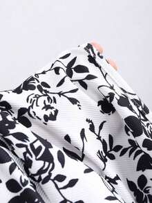 Body sin mangas de unicolor minimalista y de moda para mujer, de verano - Blanco y Negro - Ver 6