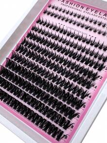 Spikes+60D+Lower Eyelashes Lash Clusters Long 6-18mm Lash Spikes Lower Eyelashes D/DD 238pcs Eyelash Clusters Volume Individual Lashes DIY Spiky Lash Extension Manga Cluster Eyelash Extensions Mink Strips Lashes Thick - DD - 查看 3