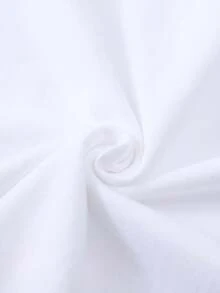 Nueva camiseta de manga corta para mujer de 180 g,% algodón - Camiseta casual versátil con estampado de verano para hombre - Camiseta con estampado de verano para parejas - Unisex - Regalo para vacaciones - Blanco - Ver 4