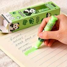 Bộ 3 cục tẩy hình gấu trúc dễ thương, tẩy bút chì không để lại cặn, màu xanh lá cây, thích hợp cho văn phòng, trường học, vẽ tranh, chất liệu PVC bền chắc, đồ dùng văn phòng phẩm vui nhộn, quà tặng tựu trường. - Bộ - Xem 7