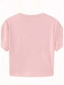 Women's Crop Top With A Simple Design, Comfortable And Breathable For Everyday Wear And Leisure, Versatile For Various Occasions, Naturally Elegant, A Must-Have, An Ideal Gift Choice For Summer Parties, Local Delivery - 羅莎 - 查看 2