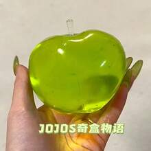 1个独特的青苹果绿茶汽水造型慢回弹捏捏乐玩具,高延展性慢回弹减压球 - 彩色 - 查看 11