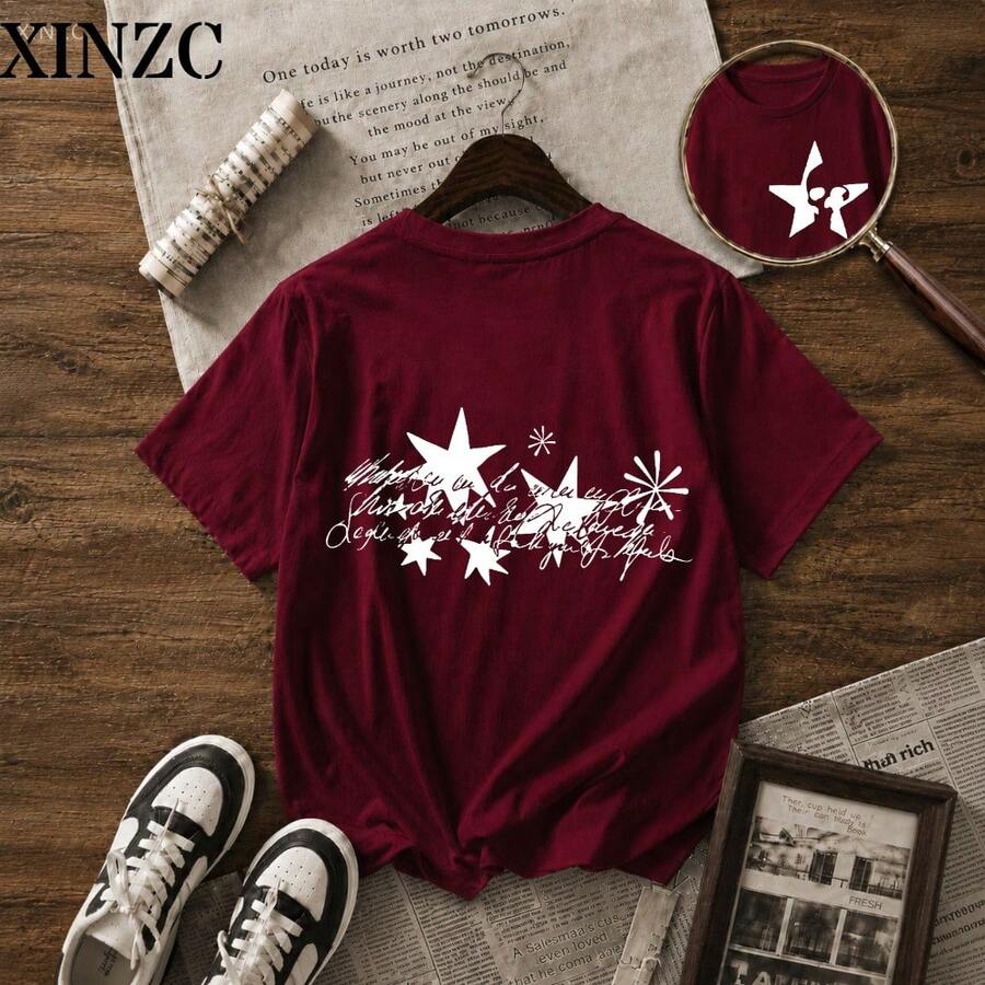 Camisetas de mujer - Burdeos - Ver 1