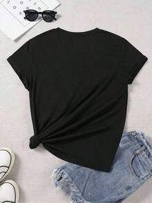 Funny Polish Saying T-Shirt For Women - Slogan "I Can't Even Look At You, I'm So Angry", Lightweight And Breathable Summer Casual Crew Neck T-Shirt, Funny Gift For Women, Sisters, Mothers And Birthdays (Polish Language Design, Machine Washable, Black With White Letters, Spring/Summer Clothing, Relaxed Fit, Humorous Polish Saying, Ideal For Everyday Wear) - Polish Text "Komu Nie Zabije Mnie Rozpacz" Printed, Perfect For Casual Wear, Birthday Gift, Slogan T-Shirt, Comfortable, Loose And Cozy Fit - 白色的 - 查看 3