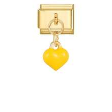 1/5/10/20/30/50pcs Random Mixed Gold-Color Modular Pendant Charms - Butterfly, Moon, Heart, Cherry Suitable For DIY Bracelet - Multicolor - View 19