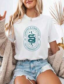 'Summer Vibes' Print T-Shirt, Size S, Cute T-Shirt, Party T-Shirt, Beach T-Shirt, Summer T-Shirt - 西瓜粉 - 查看 1