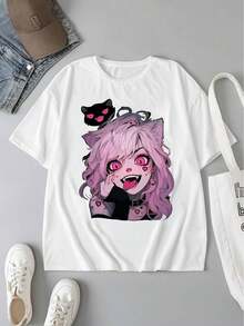 Women T-Shirts - White - View 1