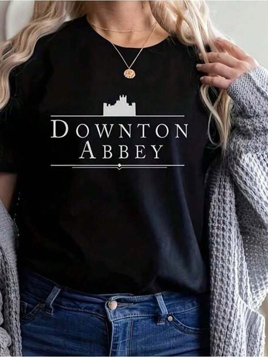 Camiseta de Downton Abbey, ropa de Downton Abbey, sudadera de regalo de Downton Show, Lady Mary Crawley, Watc22220 g Camiseta de algodón puro de 220g All-Purpose Cotton T-Shirt - UniS-ex - For Any ActivitySuitable for all people, whether woM-en or M-enhigh-quality durable fabric suitable for all seans,ft to the touch but built to lastBreathabletops woM.en fall outfiT.S for woM.en vaC.Ation outfiT.S woM.en halloween costume