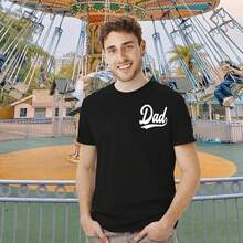 FRYAID Princess Team T-Shirt, Men's Magical T-Shirt, Magical Kingdom T-Shirt, For Dad's Birthday Party, Family Trips, Short Sleeve PEOT - 白色 - 查看 6