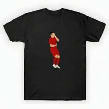 Roberto Firmino celebration Vs PSG T-Shirt (1) unisex de la de algodón puro de alta densidad de 220 g. C-AmiS-eta uniS-ex 100 % aL-Godón de - Tejido de alta densidad. Apta para todo tipo de perS-onas, ya sean mujeres o hombres. Tejido duradero de alta C-Alidad apto para todas las estaciones, suave al tacto pero duradero. Tops transpirables. Conjuntos de otoño para mujer. Conjuntos de vaC-Aciones para mujer. Disfraz de Halloween para mujer. - Negro - Ver 6