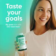 Goli Nutrition Goli Zero Sugar Trio - World's First 3-In-1 Pre, Post, Probiotic, Apple Cider Vinegar With Vitamin B12 And Probiotics, Ashwagandha & L-Theanine, Vitamin D Gummies, 90 Count (3-Bottle Set) - 60 cái (Gói 3 hộp) - Xem 8