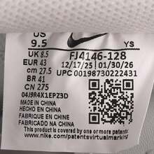 Nike Giày thể thao nam AIR FORCE 1 '07, kiểu dáng cổ thấp FJ4146-128 - Màu Xám nhạt - Xem 9
