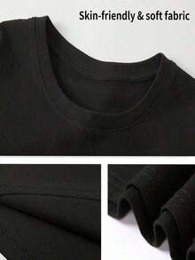 1 Piece Women's Baseball T-Shirt, Mom Baseball Letter Print T-Shirts, Women's Graphic Tees, Round Neck, Loose Casual T-Shirts, 180g 100% Cotton. - 3 - 查看 7