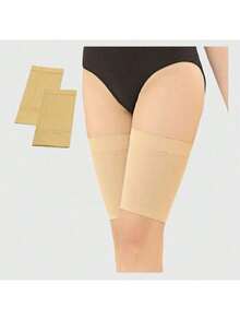 Thigh Compression Sleeve With Anti-Slip Band, Suitable For Running And Various Sports, Unisex, Elastic Design, Suitable For Running, Basketball, Soccer And Cycling (Single Pack) - Multicolor - View 9