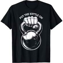 Camiseta impresa para hombres y mujeres - Negro - Ver 1