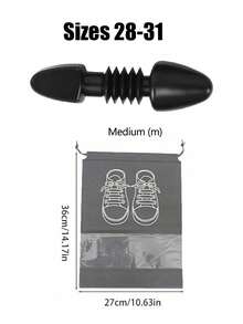 Alargador de sapatos ajustável, expansor de saltos altos, expansor fácil de usar, feito de plástico durável, concebido especificamente para expandir e moldar saltos altos, sapatos e sapatos de festa femininos. Estes mini alargadores de sapatos ajudam a manter a forma do sapato ao expandir a área dos dedos, adequados para organização do armário e cuidados com os sapatos, acessórios para sapatos, acessórios de alargador de sapatos adequados para pés estreitos/pés largos. Adequado para mulheres, Dia da Mãe, presentes do Dia do Professor - A - Ver 13