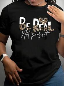 Women's Casual Short Sleeve T-Shirt 100% Cotton - Comfortable, Soft And Pretty Round Neck - Everyday T-Shirts - 黑色 - 查看 4
