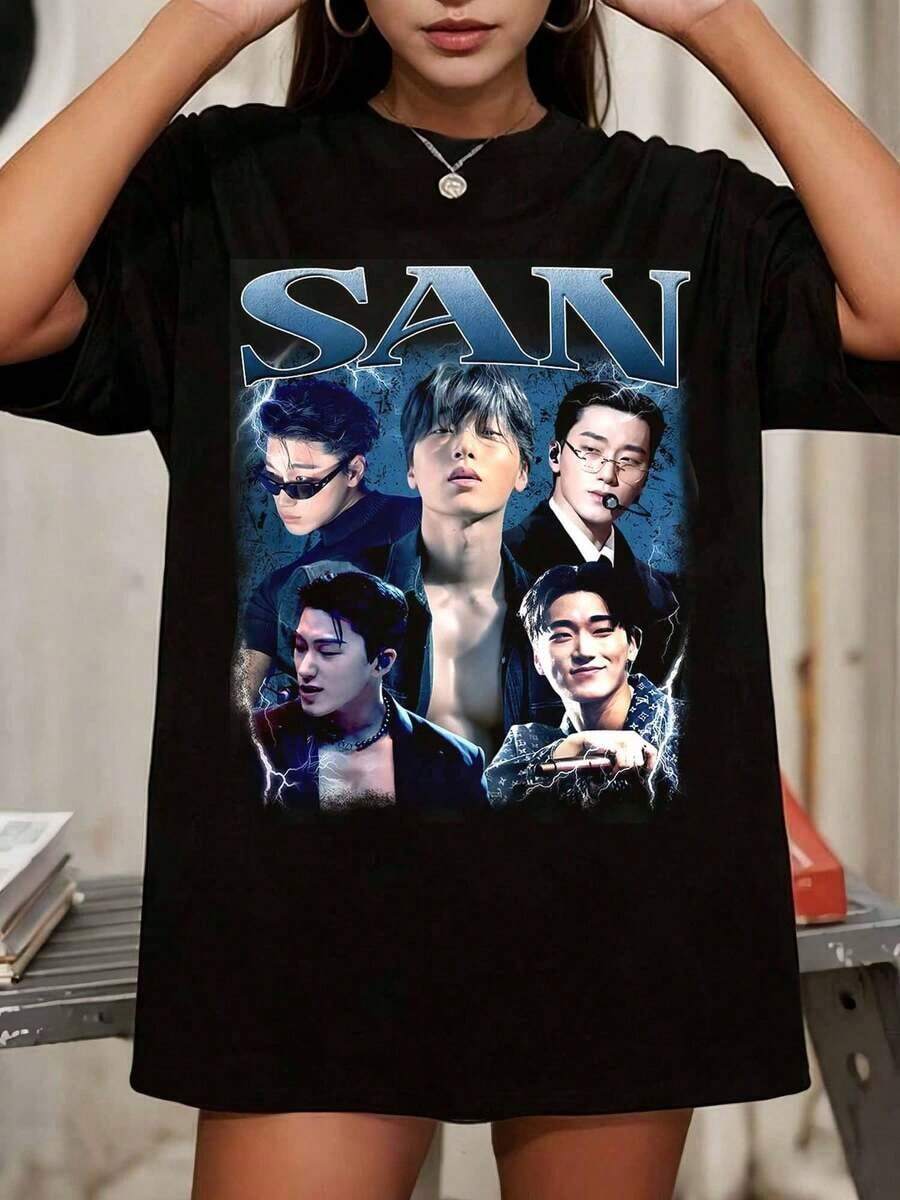 Women T-Shirts - màu đen - Xem 1